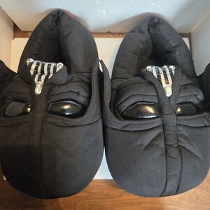 Black Novelty Darth Vader Slippers